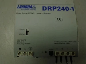 Alimentatore Lambda DRP240-1 115/230VAC 6.0/2.8A - Foto 1 di 2