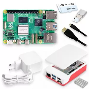 Raspberry Pi 5 8GB Starter-Kit | Netzteil 27W | Gehäuse | 128GB Edition | HDMI - Bild 1 von 9