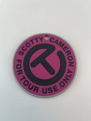 Nuevo Scotty Cameron Circle T Rosa Negro Blanco Putting Disco Bolsa Etiqueta 900251 Foto 1 de 2