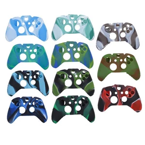 Silicone Rubber Protective Skin Case Cover For Microsoft Xbox one Controller USA - Picture 1 of 14