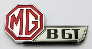 MGBGT / MG BGT LE Concours OE Tailgate Bootlid Badge, British Made, MG BHH2685 - Picture 1 of 2