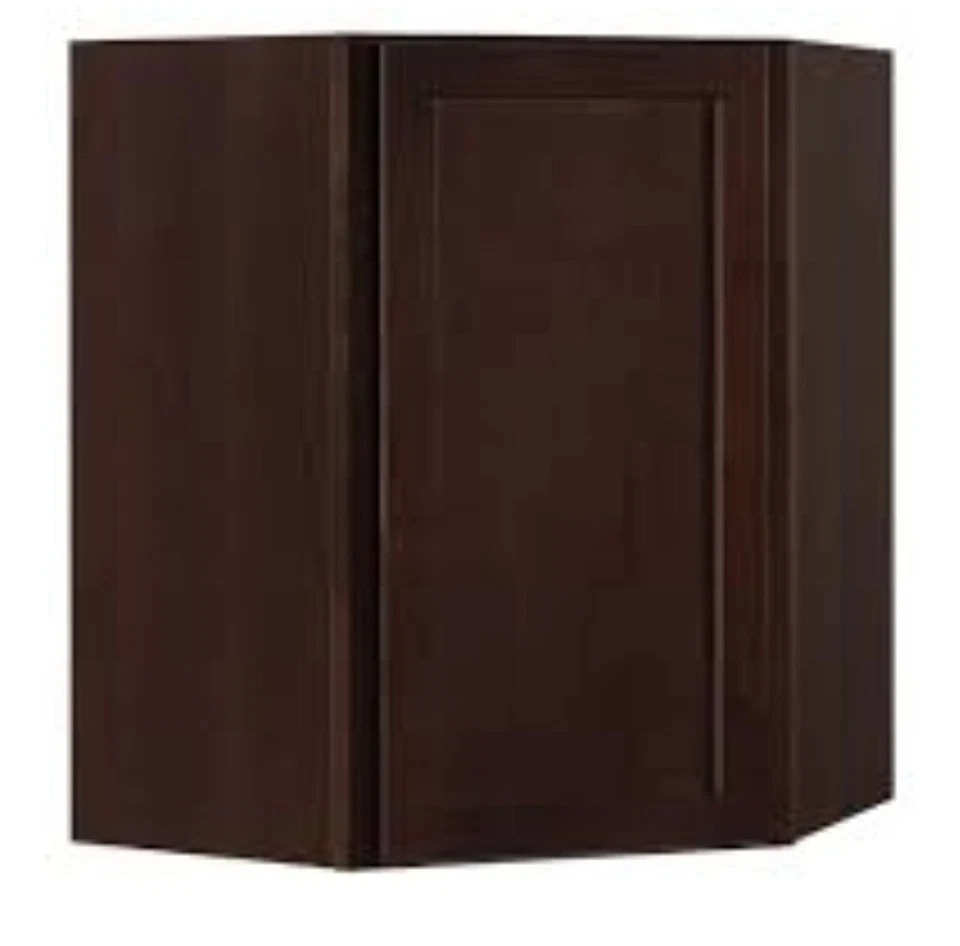 Hampton Bay Shaker 24英寸 宽 x 12 英寸 D x 30 英寸 H 组装对角墙 — 第 1/1 张图片