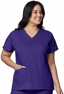 Wonder Wink Pro Women's 4 Pocket V-Neck Scrub Top, 6319 NWT! A9 - Picture 1 of 8