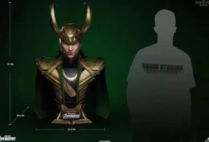 Queen Studios Loki Bust Life Size - Photo 1/2