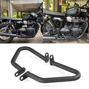 Engine Guard Crash Bar Bumper Frame Falling Protectors For Bonneville T100 T120 - Picture 1 of 7