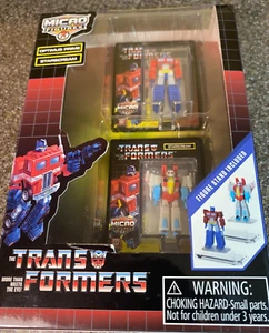 Transformers Micro Action Figures Dual Pack Optimus Prime and Starscream - Picture 1 of 12