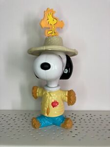 FIGURINE Snoopy Woodstock Epouvantait Peanuts Mc DONALD'S MAC DO 2000 JOUET TOY