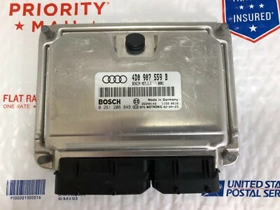 Unidad de control del motor Audi C5 S6 Avant 2002 programada 4,2 L 4D0907559B Foto 1 de 2