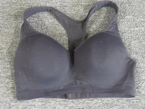 Under Armour Sports Bra Womens Medium Black Top - Picture 1 of 4
