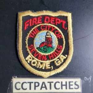 ROME, GEORGIA FIRE DEPARTMENT (SMALL) PATCH GA - Picture 1 of 2