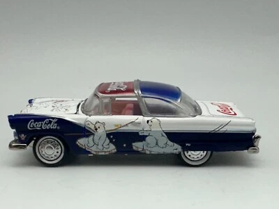Johnny Lightning Coca Cola Christmas 1955 Ford Crown Victoria, 1:64, Nice - Image 1 of 4