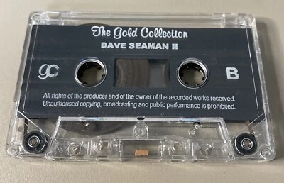 DAVE SEAMAN   The Gold Collection Tape Only 90s House Music - Image 1 of 3
