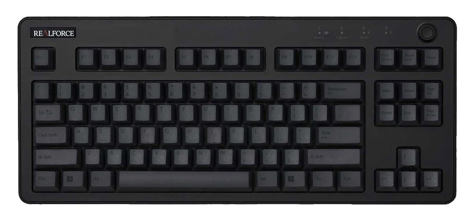 Topre REALFORCE R3 / R3HD13 Bluetooth 5.0 US Layout 87 Keys All30g Black New - Image 1 of 4