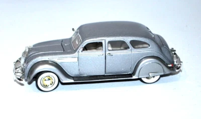 Signature Models 1936 Chrysler Airflow Die Cast Car Gray. - Image 1 of 4
