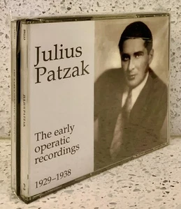 JULIUS PATZAK Early Operatic Recordings (1929-38) 2 cds, Lebendige Vergangenheit - Picture 1 of 3