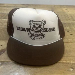 Vintage Brown Sugar Honey Bear Trucker Hat Snap Back - Picture 1 of 10