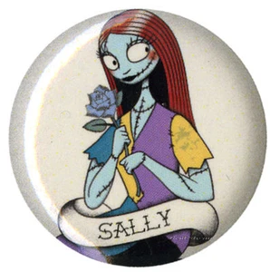 Disney Pesadilla Antes de Navidad SALLY TATUAJE 1 1/4" Botón Pin Cordón Dije - Imagen 1 de 1