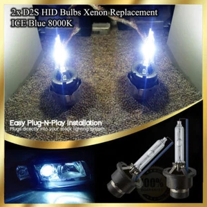 2x D2S Birnen Xenon 8000K eisblau Abblendlicht Scheinwerfer BMW 3er E46 E39 X5 E53 - Bild 1 von 8