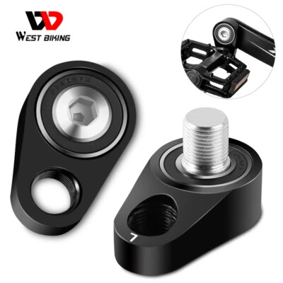 WEST BIKING Labor Saving Bike Pedals Adapter Bearing Conversion Magic Stepper