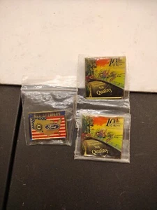 2 VTG UAW Ford 10th Anniversary National Quality Committee Pins 1 Buy American - Picture 1 of 6