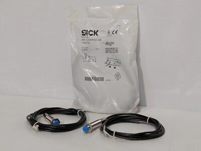 Lot of 3 Sick IME12-04NPSZW2S Inductive Proximity Sensors, Thread Size:  M12 x 1 - Image 1 of 4