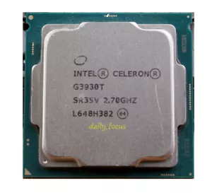 Intel Celeron G3930T 2.7GHz Dual-Core 2 threads SR35V LGA1151 CPU Processors - Picture 1 of 4