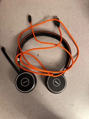 Jabra Evolve 65 Stereo UC Bluetooth Wireless Headset Version F - Image 1 of 2