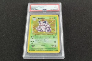 Pokemon Base Set 2 (Base II) Nidoking #11 PSA 9 Mint - Bild 1 von 3