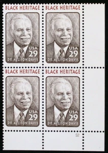 US Plate Blocks Stamps #2816 ~ 1994 DR. ALLISON DAVIS 29c MNH SP2946 - Picture 1 of 1