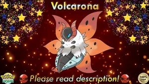 ✨Alder's Volcarona EVENT✨Pokémon Sword Shield Scarlet Violet HOME (💯Legal) - Picture 1 of 3