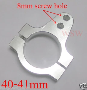 40MM - 41MM STEERING DAMPER FORK CLAMP UNIVERSAL FITS FOR MOTORCYCLE - Picture 1 of 3