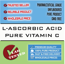 L-Ascorbic Acid 500g Pure Vitamin C, Best Available Premium Quality