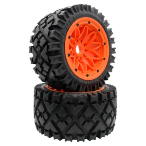 RC 1/5 Nylon Front Rear All Terrain Wheel Tires Fits HPI Rovan KM Baja 5B SS 2.0 - Picture 1 of 28
