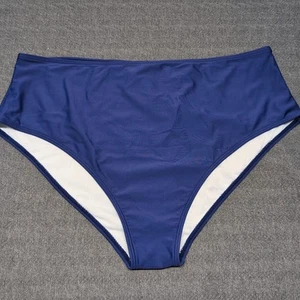 Bikini Tankini Bottom Swimsuit Women’s Size 18W Purple Smooth Silky  - Picture 1 of 3