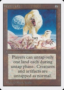 Magic MTG Unlimited Winter Orb MODERATELY PLAYED MP - Picture 1 of 1