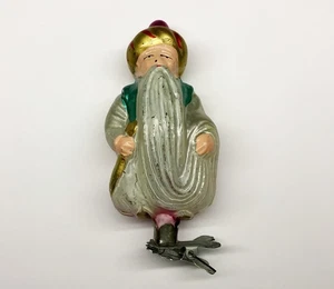 Vintage Christmas Ornament Chernomor - restored - USSR soviet glass - Picture 1 of 17