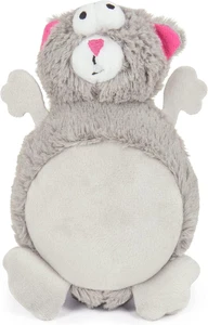 Action Plush Squirrel Animated Squeaky Dog Toy, Chew Guard Technology - Gray, On - Picture 1 of 9