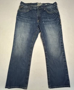 Ariat M4 Jeans Herren 40X32 Relaxed Boot Cut Distressed WorkWear Western Rodeo - Bild 1 von 20