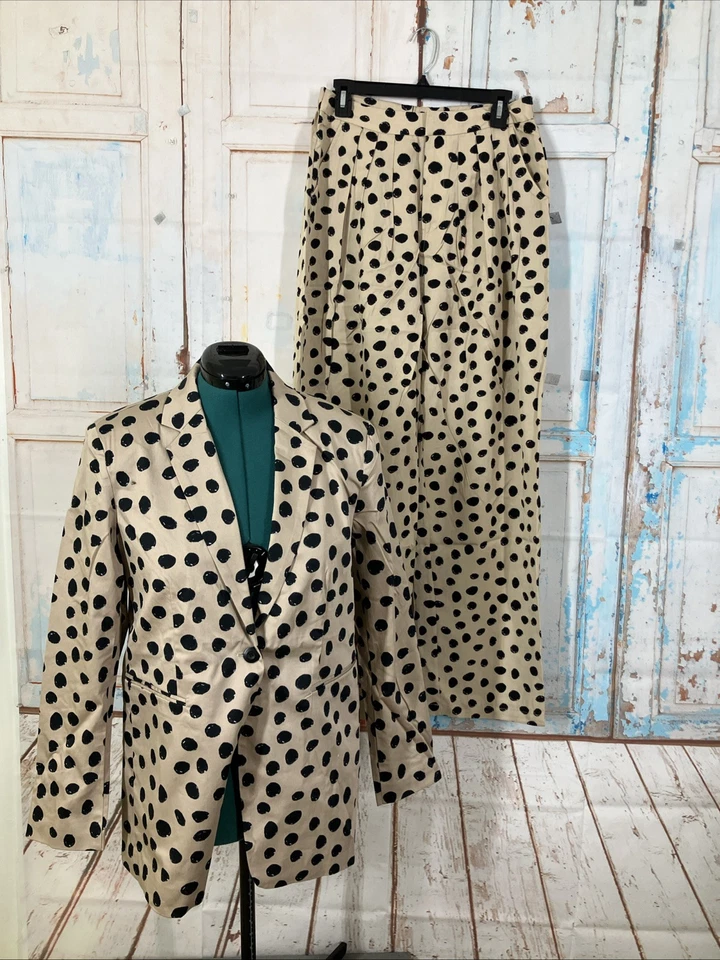 Terea By Andrea Pitter - Medium- Style TR-129 Hummus Dot - B0B4SR - S3W6