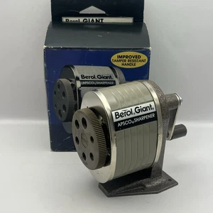 Vintage Berol Giant APSCO Desktop Pencil Sharpener Used - Picture 1 of 11