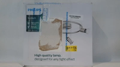 Philips Essentials Limbali Spot Bar/Tubo Luce - Nichel Argento GU10 - Immagine 1 di 4