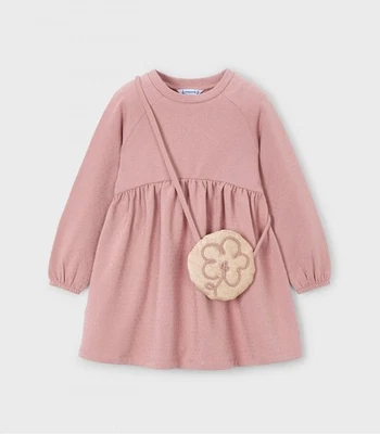 Mayoral  Girls  Pink, Navy Blue  Dress, size :  5,7,9,10y - Image 1 of 4