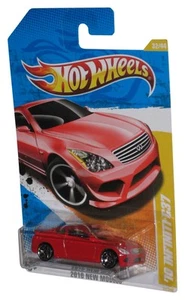 Hot Wheels 2010 New Models 32/44 Red '10 Infiniti G37 Toy Car 32/240 - Picture 1 of 1