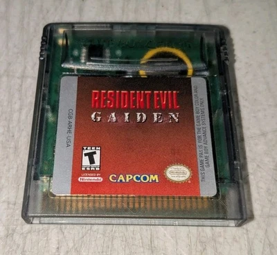 RESIDENT EVIL GAIDEN (Nintendo Gameboy Color) Authentic Cartridge TESTED RARE - Image 1 of 2