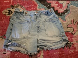 We the Free Gr. 30 von Free People Damen Denim Jeans Shorts zum Knöpfen Gr. 30 - Bild 1 von 4