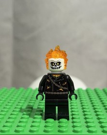 Lego Ghost Rider Minifigure Marvel Super Heroes 76058 sh0267 Johnny Blaze