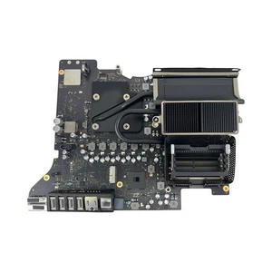 Apple iMac A2115 27" Logic Board Motherboard 820-01236-06 CPU + iCloud UNKNOWN - Foto 1 di 23