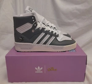Adidas Rivalry High x The Simpsons Scratchy "Grey" Turnschuhe Herren Größe 9uk selten  - Bild 1 von 12