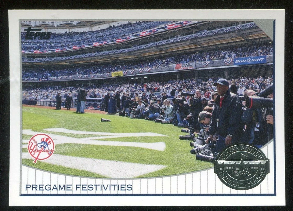 2009 Topps QVC Yankee Stadium Opening Day Box Set ODH3 Pregame Festivities - Image 1 of 1