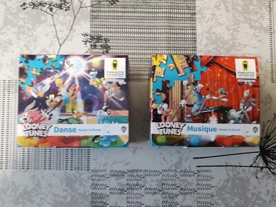 Puzzles Looney Tunes Danse et Musique Happy Meal McDonald's - Photo 1/2